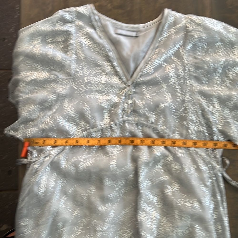 Parisian Designer Bill Tornade Silk Dress Sz-38 - Picture 7 of 12